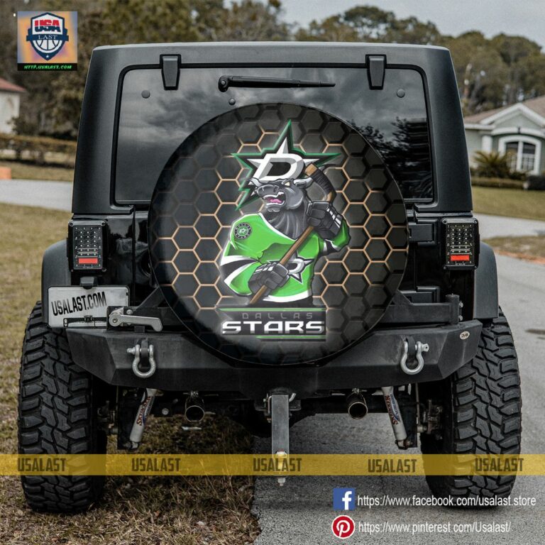 Dallas Stars MLB Mascot Spare Tire Cover - She has grown up know