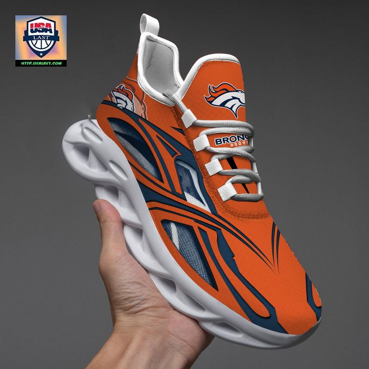 Denver Broncos NFL Clunky Max Soul Shoes New Model - You look cheerful dear