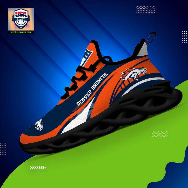 Denver Broncos NFL Customized Max Soul Sneaker - Your beauty is irresistible.