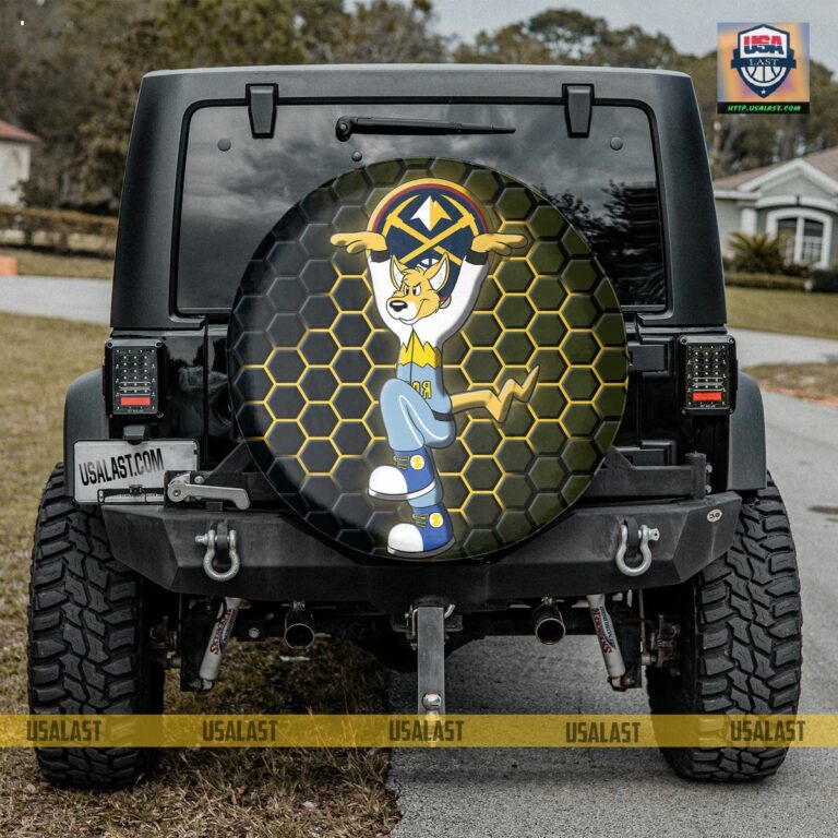Denver Nuggets NBA Mascot Spare Tire Cover - You look fresh in nature