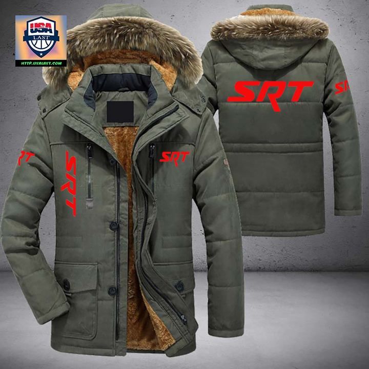 Dodge SRT Logo Brand Parka Jacket Winter Coat - Have you joined a gymnasium?