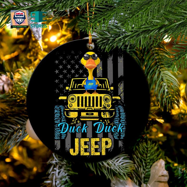Duck Jeep Mica Ornament Perfect Gift For Holiday - Trending picture dear