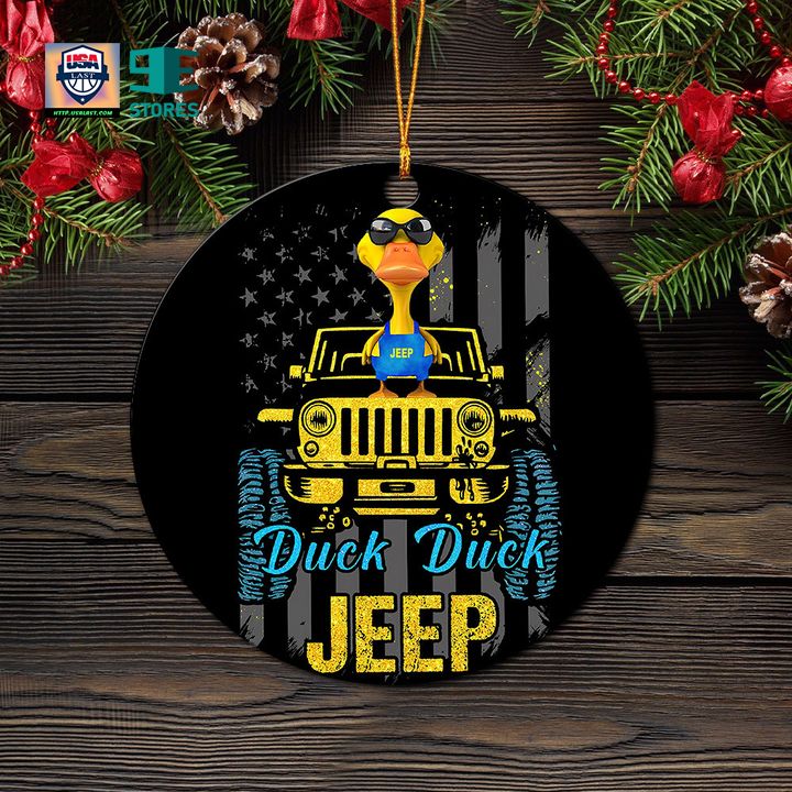 Duck Jeep Mica Ornament Perfect Gift For Holiday - You look fresh in nature