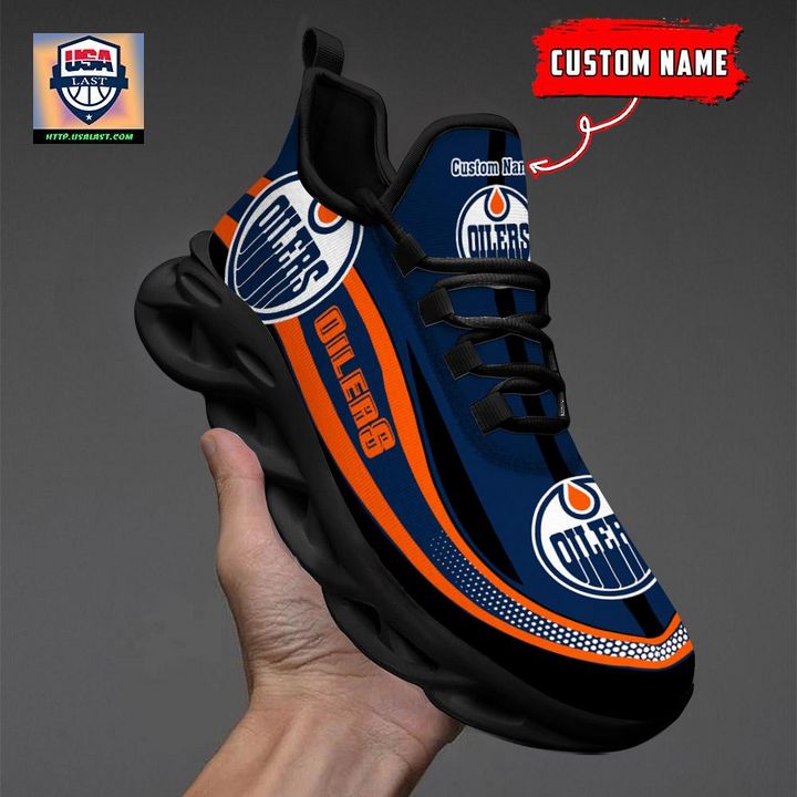 Edmonton Oilers NHL Clunky Max Soul Shoes New Model - Best click of yours
