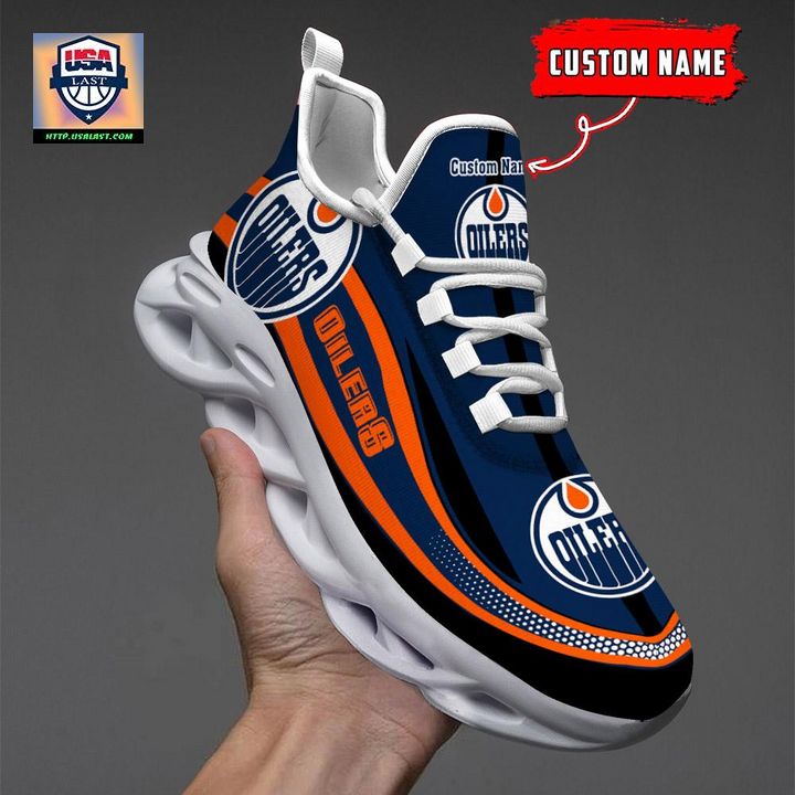 Edmonton Oilers NHL Clunky Max Soul Shoes New Model - It is too funny