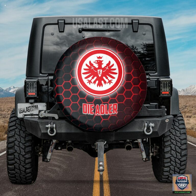 Eintracht Frankfurt Spare Tire Cover - Which place is this bro?