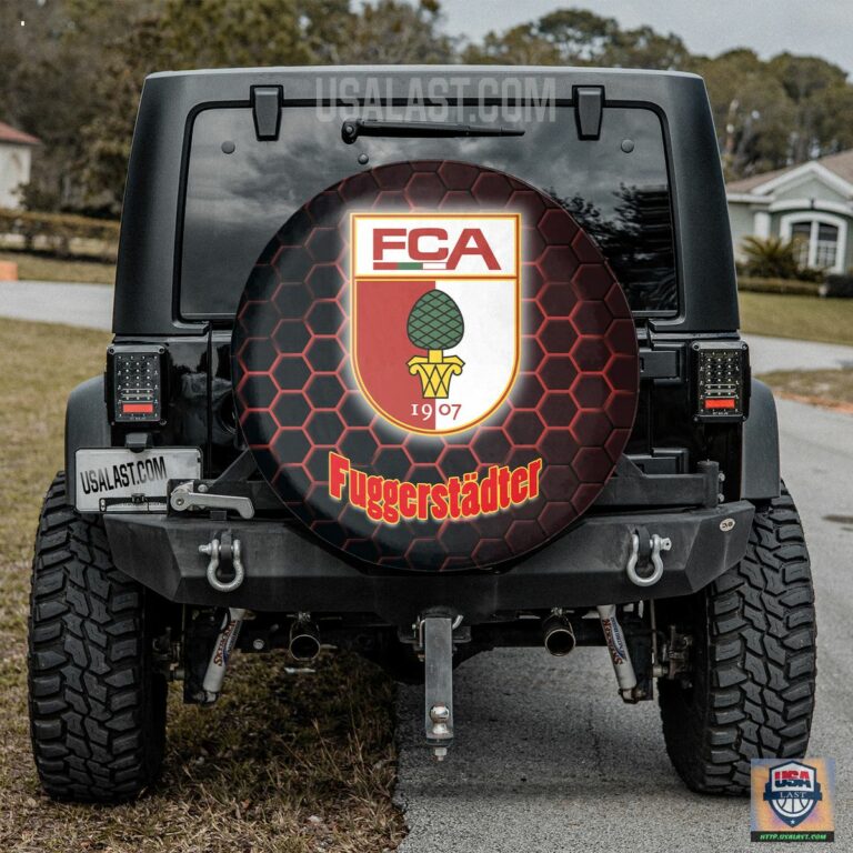 FC Augsburg Spare Tire Cover - Such a scenic view ,looks great.