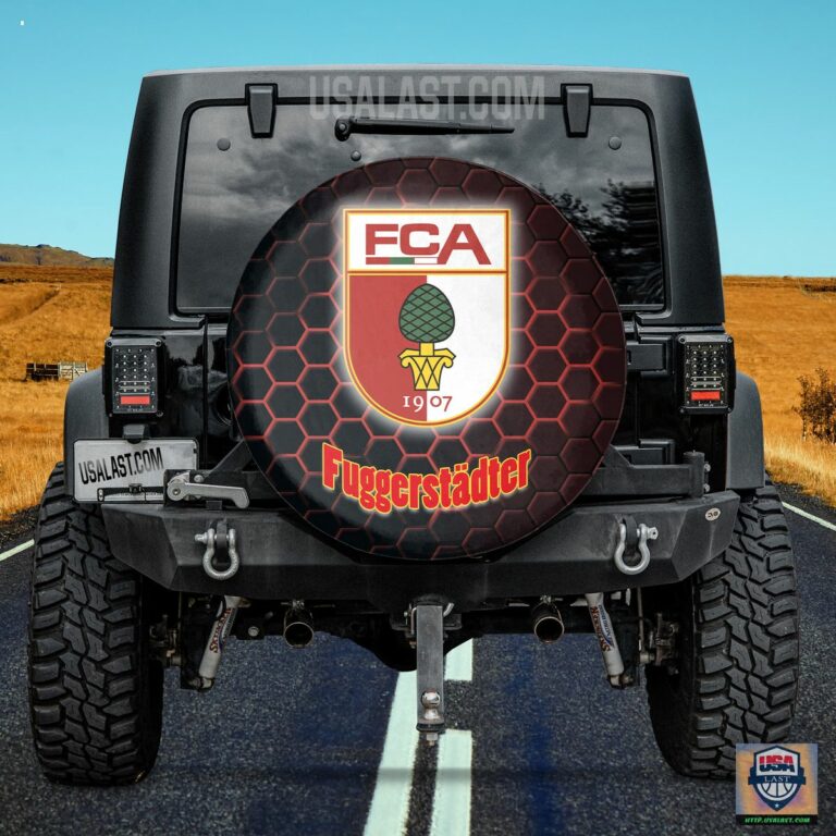 FC Augsburg Spare Tire Cover - Natural and awesome
