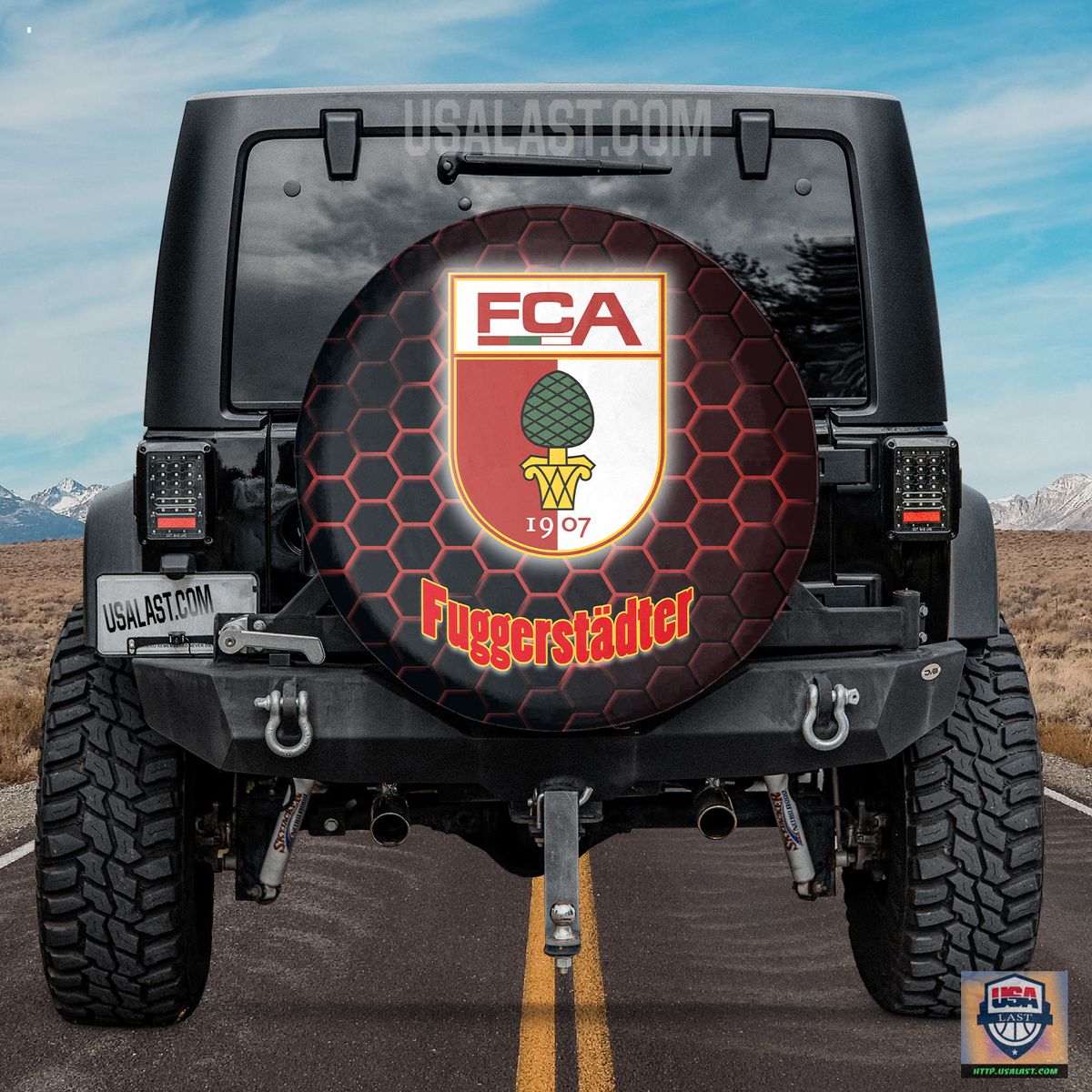 FC Augsburg Spare Tire Cover - I like your hairstyle