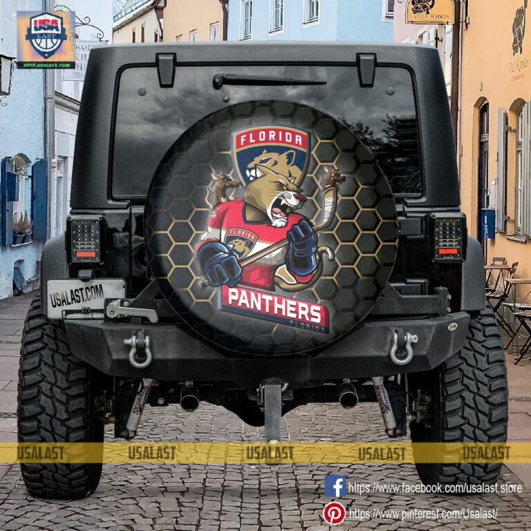 Florida Panthers MLB Mascot Spare Tire Cover - Speechless