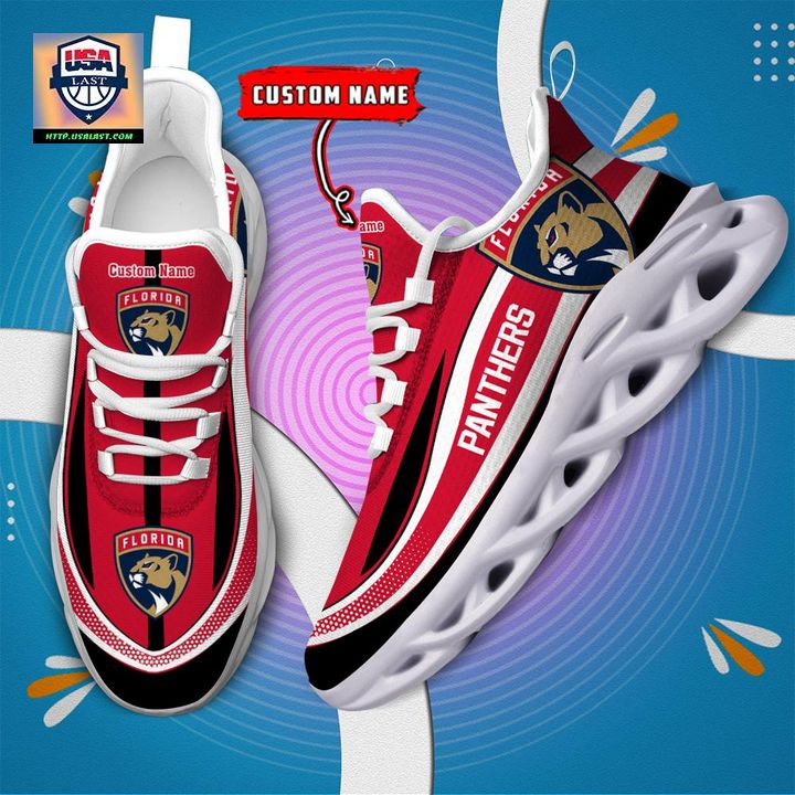 Florida Panthers NHL Clunky Max Soul Shoes New Model - Nice photo dude