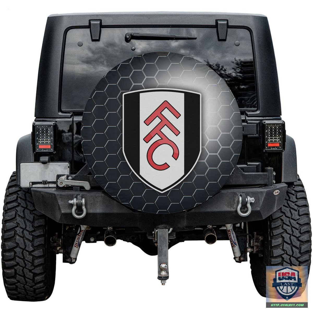 Fulham FC Spare Tire Cover - Beautiful Mom, beautiful daughter