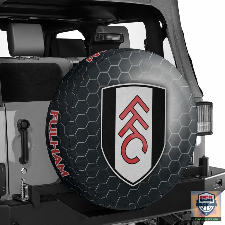 Fulham FC Spare Tire Cover - Hey! You look amazing dear