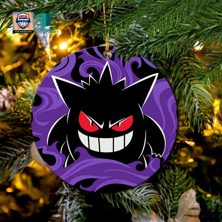 Gengar Pokemon Mica Ornament Perfect Gift For Holiday