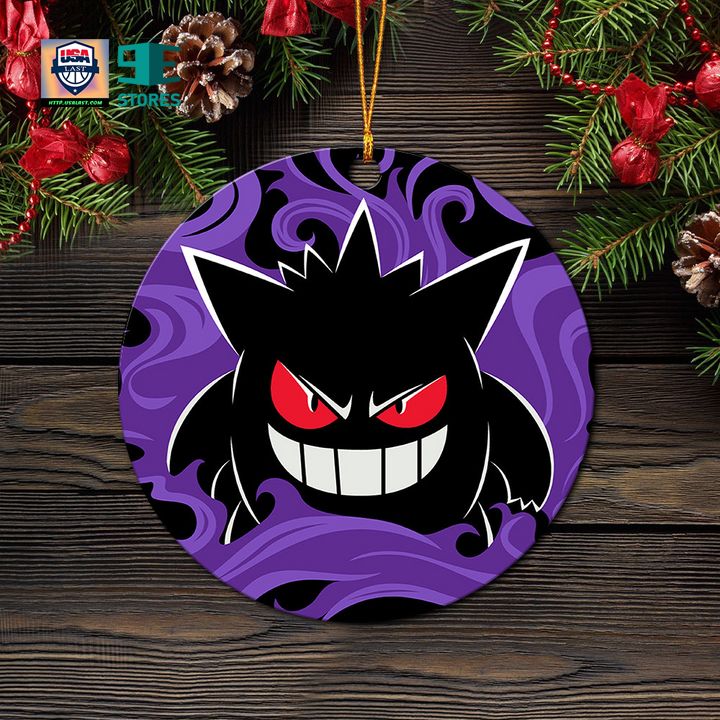 Gengar Pokemon Mica Ornament Perfect Gift For Holiday