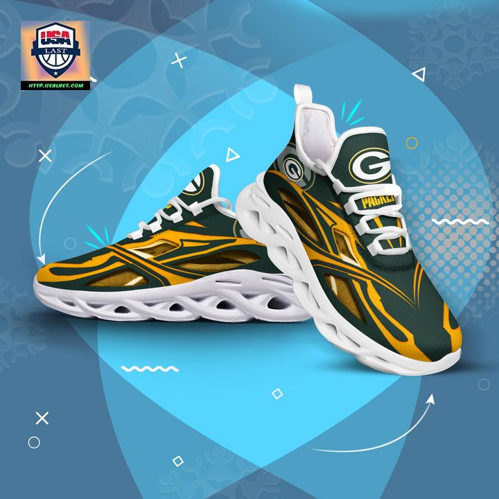 Green Bay Packers NFL Clunky Max Soul Shoes New Model - Stand easy bro