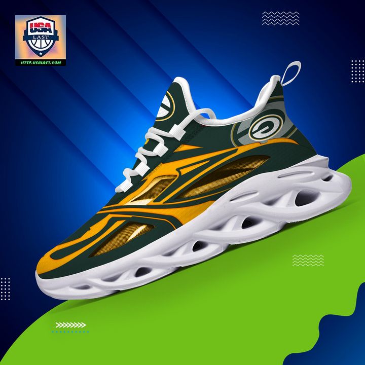 Green Bay Packers NFL Clunky Max Soul Shoes New Model - Cool look bro