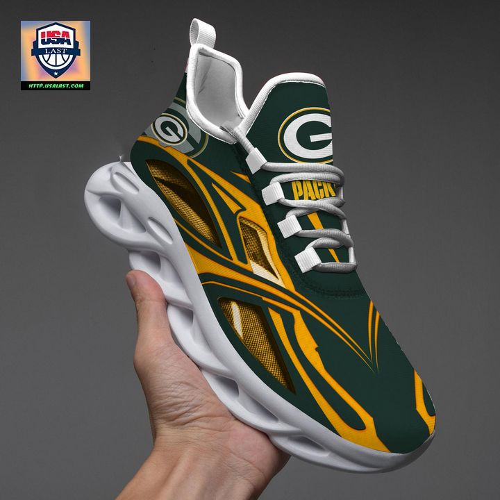 Green Bay Packers NFL Clunky Max Soul Shoes New Model - Loving click