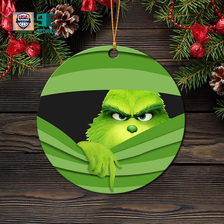 Grinch Hidden Mica Ornament Perfect Gift For Holiday