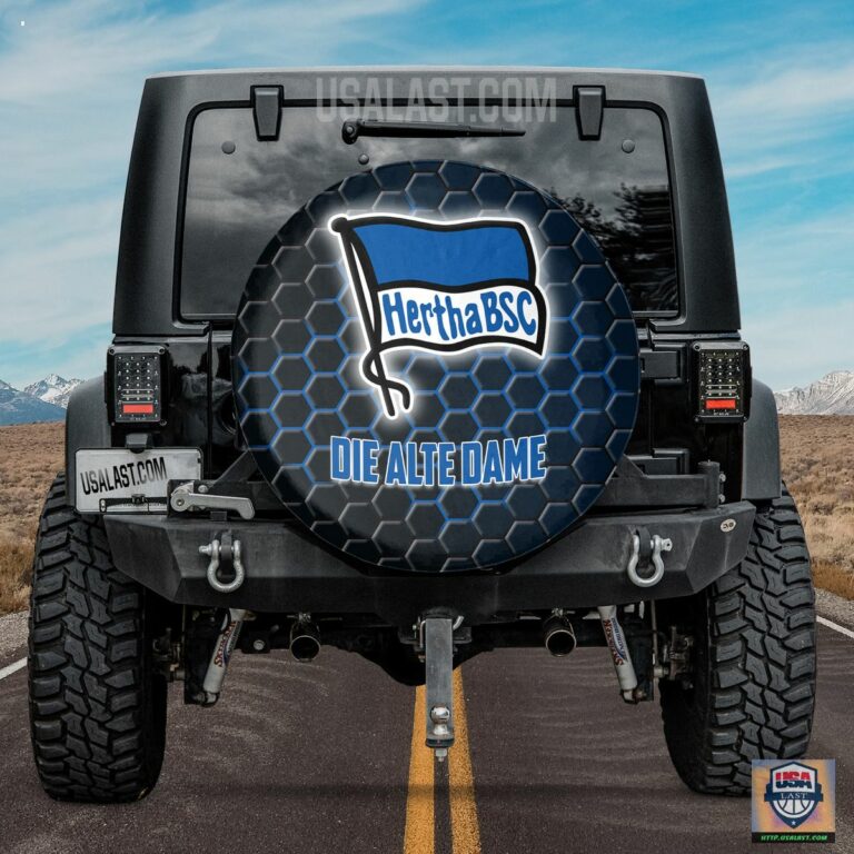 Hertha BSC Spare Tire Cover - Loving click