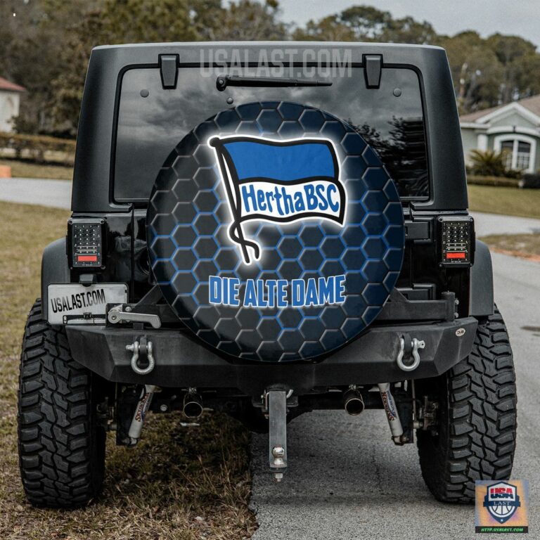 Hertha BSC Spare Tire Cover - I can see the development in your personality