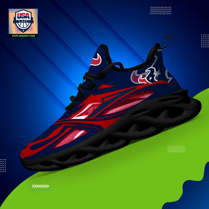 Houston Texans NFL Clunky Max Soul Shoes New Model - Natural and awesome