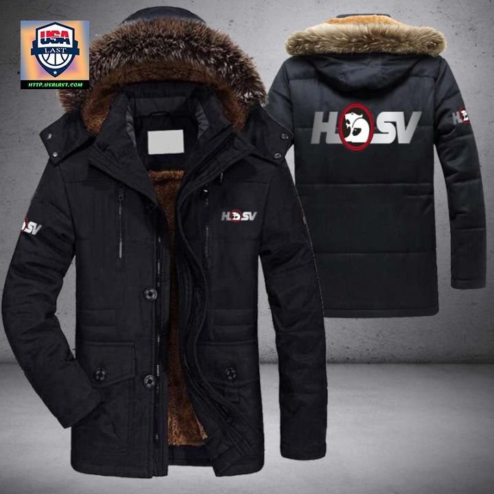 HSV Car Brand Parka Jacket Winter Coat