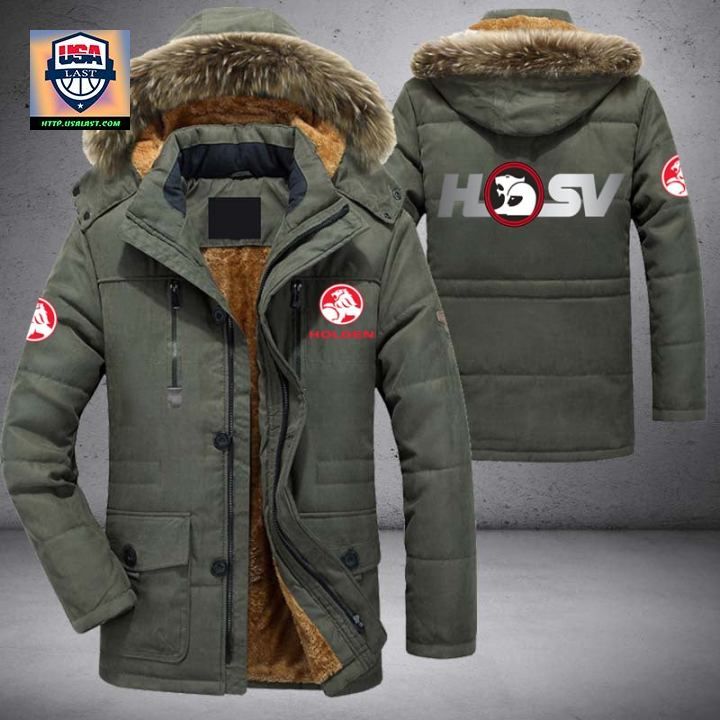 HSV Logo Brand Parka Jacket Winter Coat - Beautiful Mom, beautiful daughter