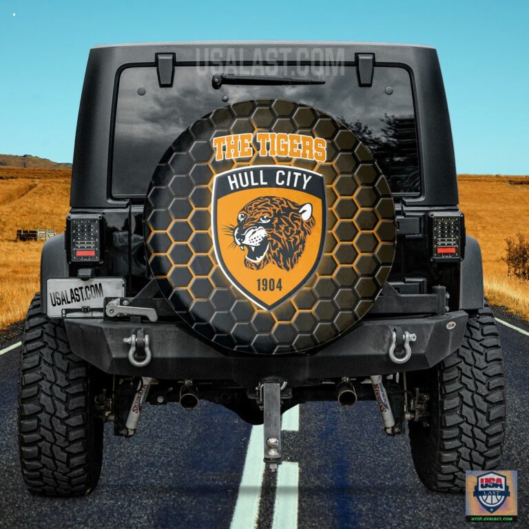 Hull City AFC Spare Tire Cover - You look cheerful dear