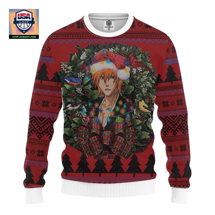 Ichigo Mc Ugly Christmas Sweater Thanksgiving Gift - Stand easy bro
