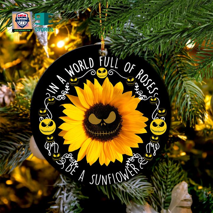 Jack Sun Flower Mica Ornament Perfect Gift For Holiday
