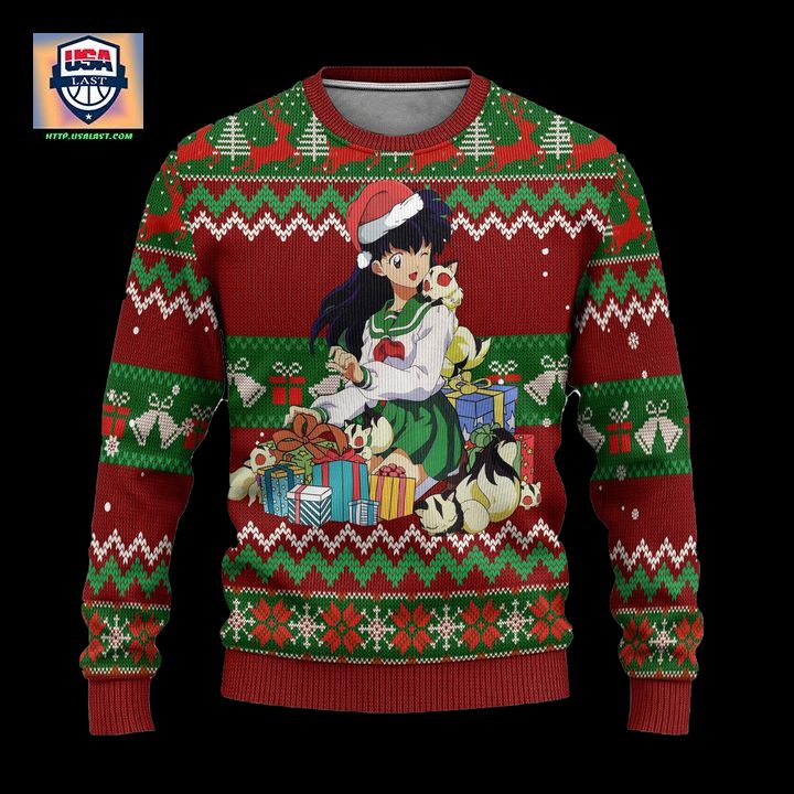 Kagome Ugly Christmas Sweater Inuyasha Anime Xmas Gift - You are always amazing