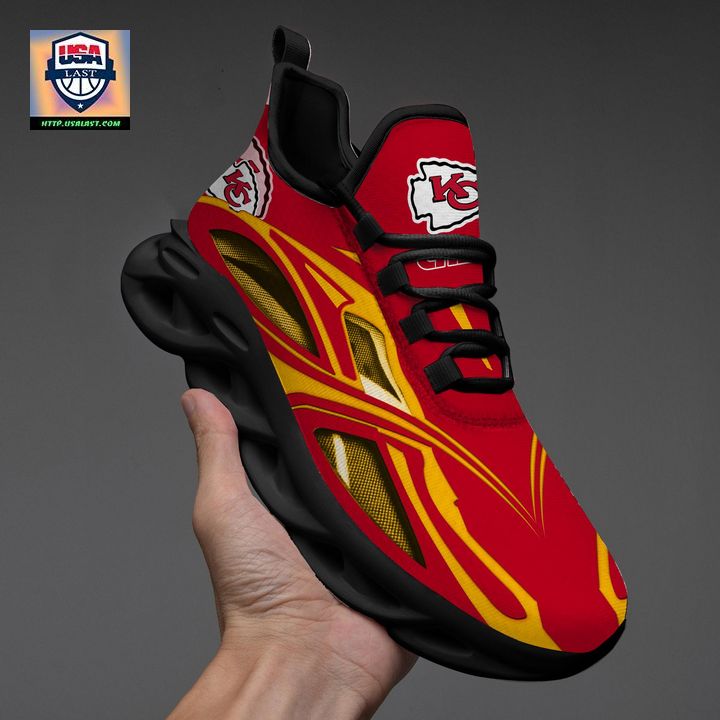 Kansas City Chiefs NFL Clunky Max Soul Shoes New Model - Pic of the century