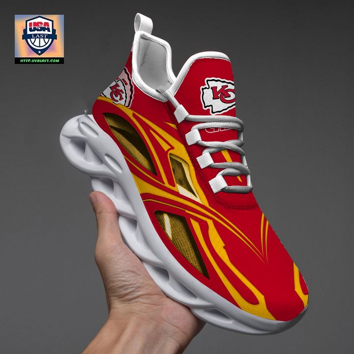 Kansas City Chiefs NFL Clunky Max Soul Shoes New Model - Nice Pic