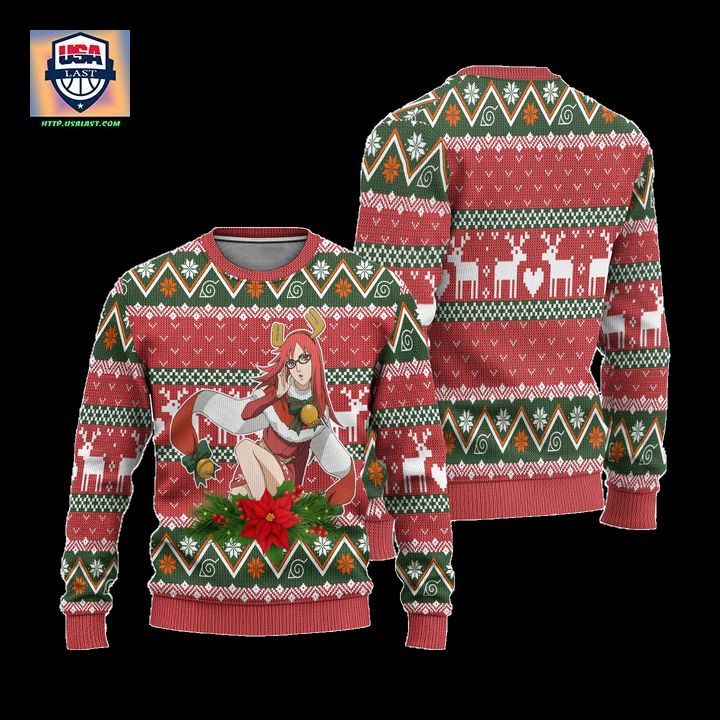 Karin Ugly Christmas Sweater Custom Naruto Anime Xmas Gift - Mesmerising
