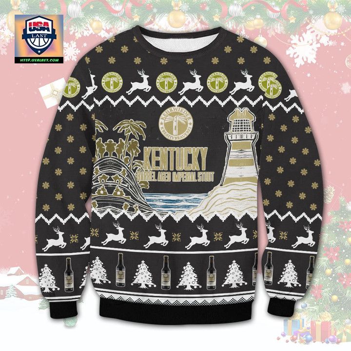 Kentucky Bastard Imperial Stout Ugly Christmas Sweater 2022