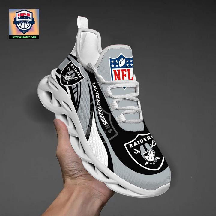 Las Vegas Raiders NFL Customized Max Soul Sneaker - Good one dear