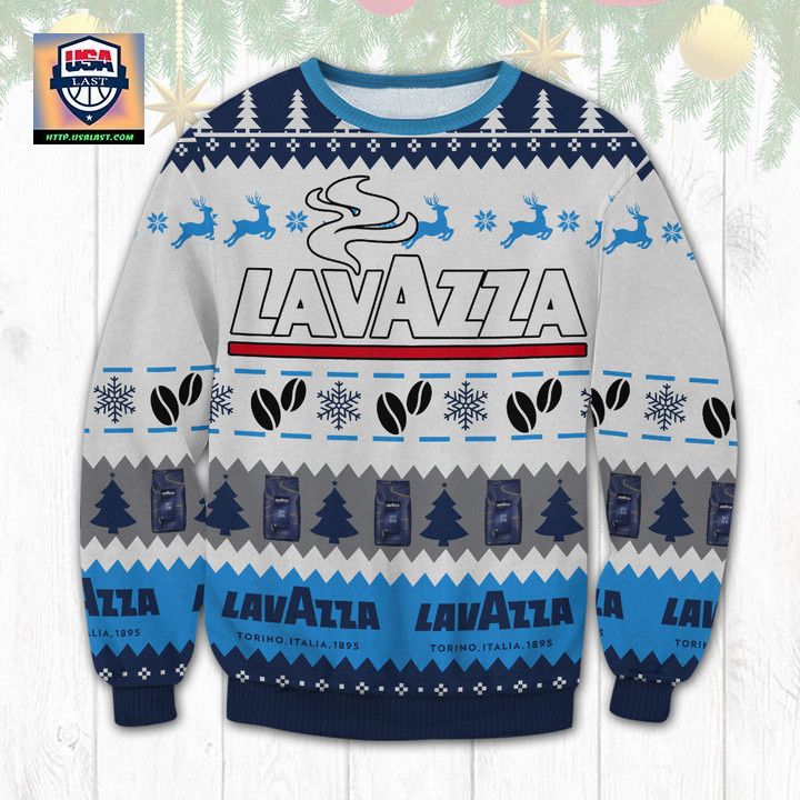 Lavazza Coffee Ugly Christmas Sweater 2022 - Natural and awesome