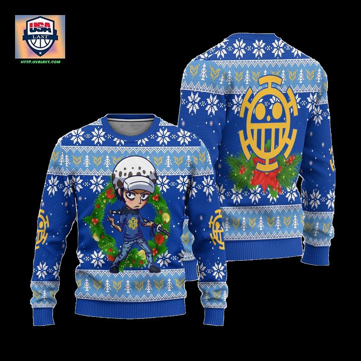 Law One Piece Anime Ugly Christmas Sweater Xmas Gift - This place looks exotic.