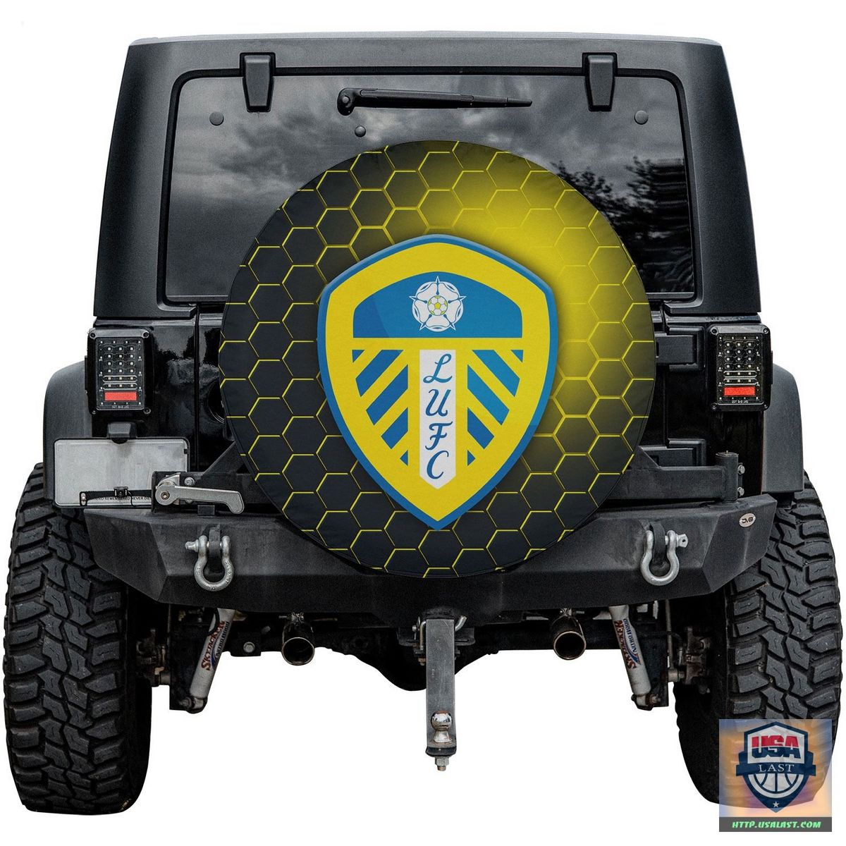 Leeds United FC Spare Tire Cover - How did you learn to click so well