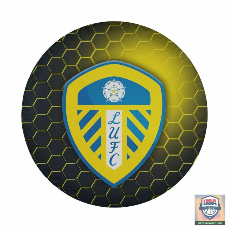 Leeds United FC Spare Tire Cover - Your face is glowing like a red rose
