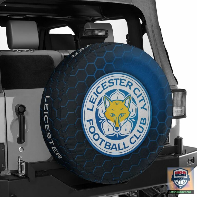 Leicester City FC Spare Tire Cover - You tried editing this time?