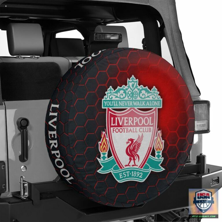 Liverpool FC Spare Tire Cover - Nice Pic