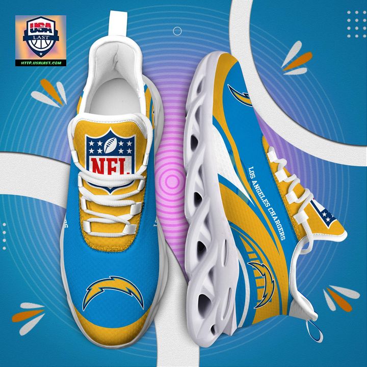 Los Angeles Chargers NFL Customized Max Soul Sneaker - This place looks exotic.