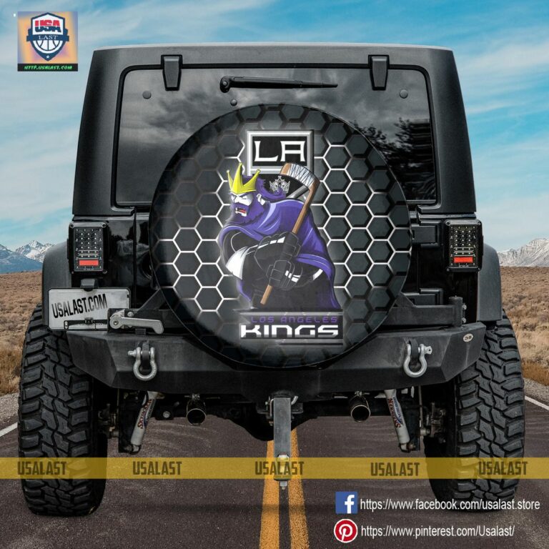 Los Angeles Kings MLB Mascot Spare Tire Cover - You are always best dear