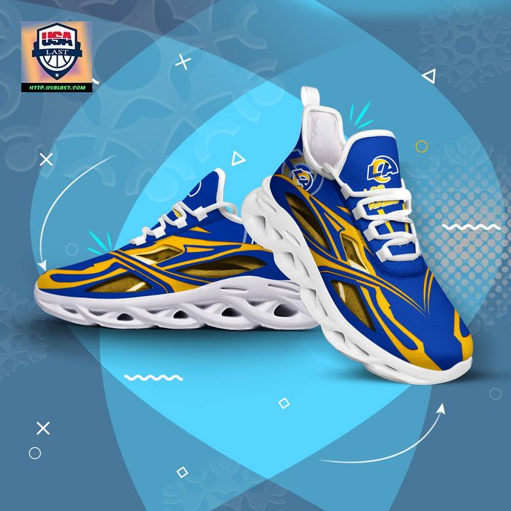 Los Angeles Rams NFL Clunky Max Soul Shoes New Model - Which place is this bro?