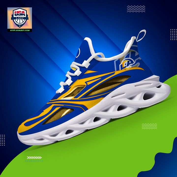 Los Angeles Rams NFL Clunky Max Soul Shoes New Model - Beauty queen