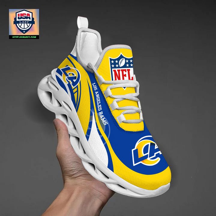 Los Angeles Rams NFL Customized Max Soul Sneaker - Mesmerising