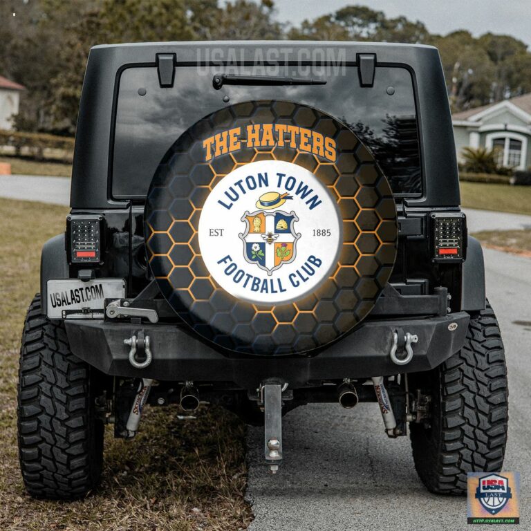 Luton Town FC Spare Tire Cover - The power of beauty lies within the soul.