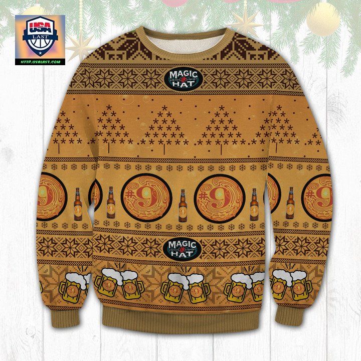 Magic Hat 9 Beer Ugly Christmas Sweater 2022